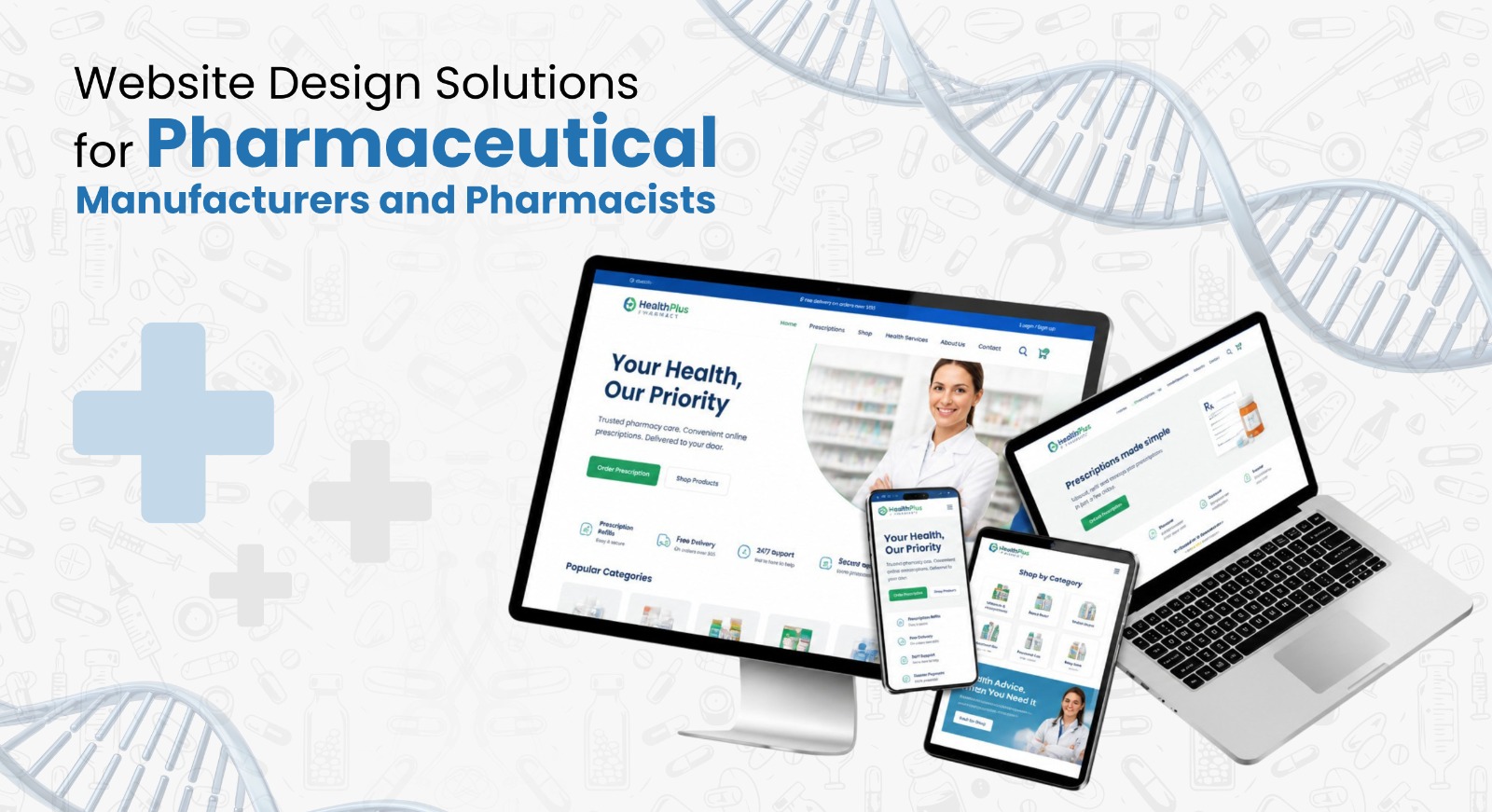 pharmacy website design